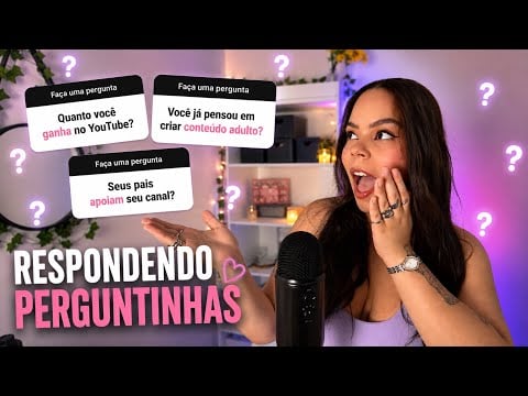 Respondendo as Perguntas Mais Polêmicas do Canal | ASMR