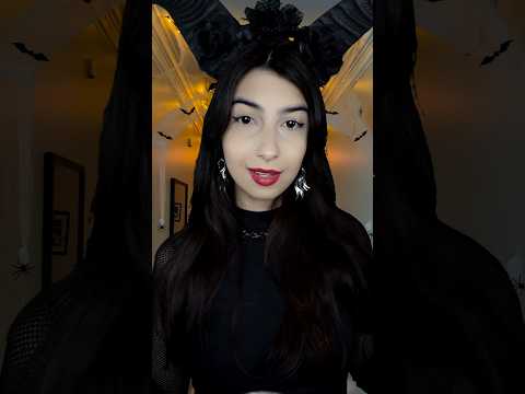 ASMR Te arrumando para o Halloween 🎃🖤