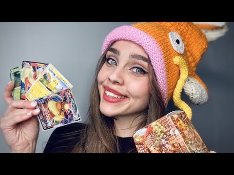 Pokémon cards opening | ASMR