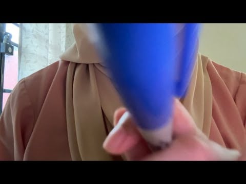 ASMR | 1 minute quick fast cranial nerve exam check (endless camera tapping, aggressive)
