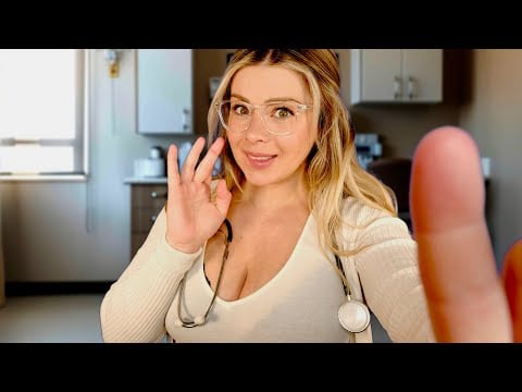 ASMR STUDENT DOCTOR EXAMINES AND FIXES YOU (Full Body Examination)
