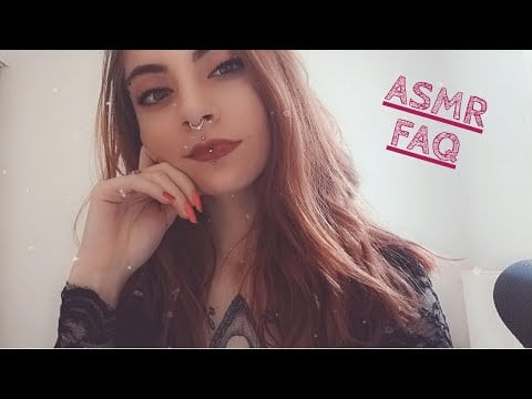 ♥ ASMR Français | FAQ | Je réponds à vos questions | Chuchotement ♥