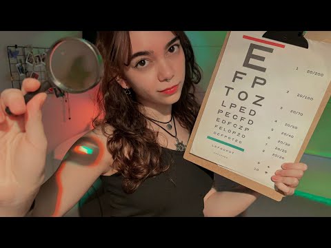 ASMR | Exame de vista na Oftalmologista