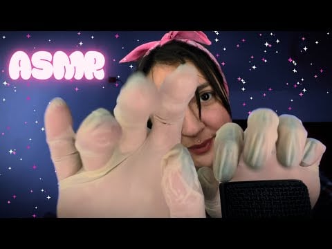 ASMR na tela  | Sons suaves + tappings + sons de boca + cafuné | Para dormir rápido 😴