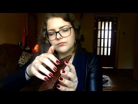 ASMR For Sleep - Textured Chocolate Tapping & Scratching [Minimal Talking] 🍫