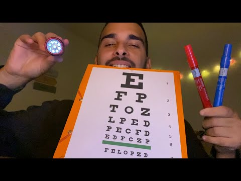 ASMR Orthoptiste (Examens Visuels)