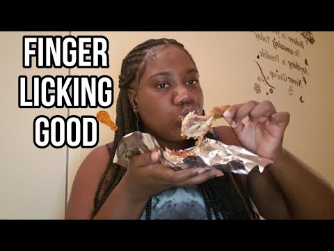 spicy chicken mukbang asmr 😋