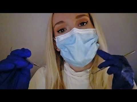 ASMR Dentist dental appointment roleplay up close personal attention