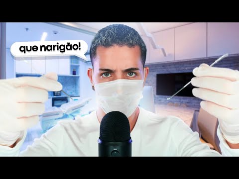 ASMR, mas VOCÊ NÃO PAGOU a RINOPLASTIA!! 👃🏻