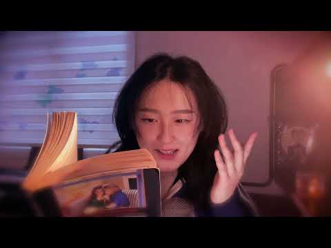 ASMR 🗯 inaudible sensitive whispers & sticky clicky reading