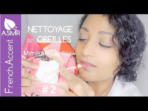 [ASMR Français] Nettoyage des oreilles en salon Mimikaki #2 ASMR