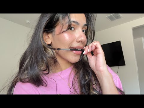 Face Brushing & Personal Tracing ASMR [Ashley's CV]