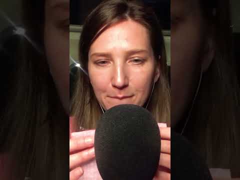 My Very First Mic 🎙️ Guess which one ☝️? #asmrvideo #asmrsounds #malouasmr #relax #tingles #sleep