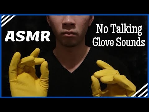 ASMR Hand and Glove Sounds (No Talking) for Sleep/Relaxation 😴