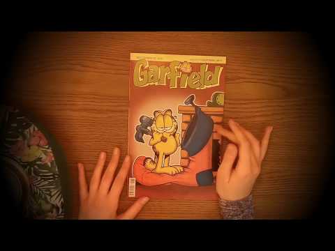 ASMR @ Garfield lapozgatás és sutyorgás