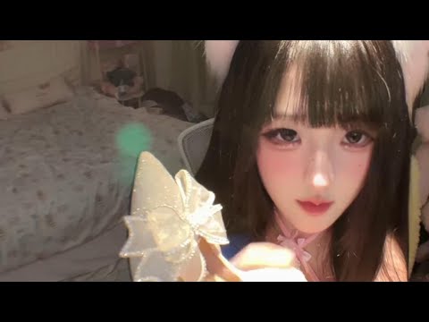 Relaxing Cosplay ASMR | Long Nails, Accent & Sleepy Sounds