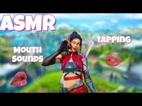 ASMR 🎉Playing FORTNITE w/ Mouth Sounds 🎉