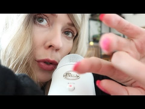 #ASMR Gentle Whispers & Soft Triggers For Your Better Sleep 😴 Gloves On The Mic 🧤🎙️ Hair Brushing 😌✨