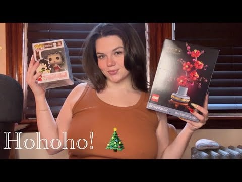 [asmr] What I got for Christmas 🎄 (trigger mix) 🎁