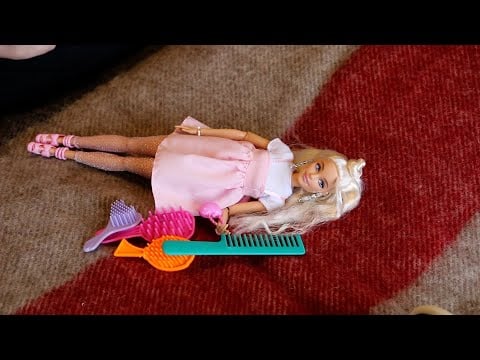 ASMR ♡ Barbie Hair Brushing (No Talking)