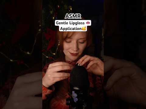 Lipgloss ASMR 🥰Mouth sounds,tapping 😴