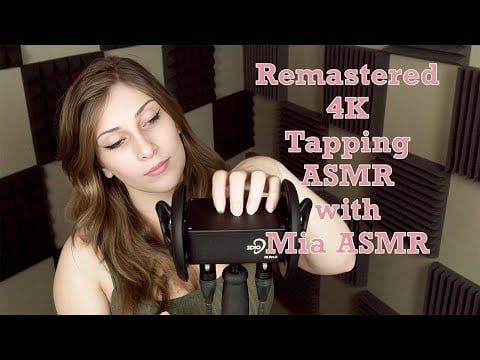 XTREMELY TINGLY Acrylic Nail Tapping ASMR 💅 | Remastered 4K Enhanced Audio w/ Mia ASMR