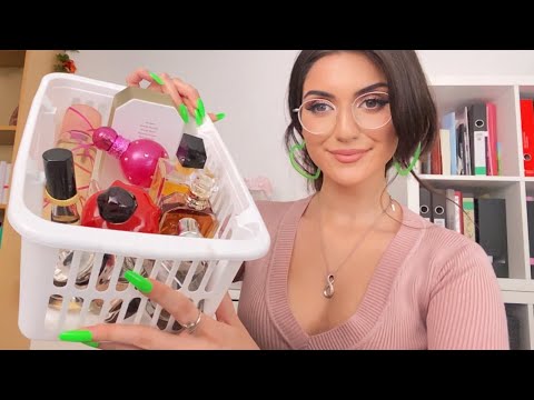 ASMR My Perfume Collection 🤩 whispering & tapping to help you relax