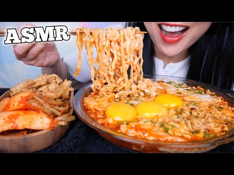 CHEESY NOODLES (ASMR EATING SOUNDS) NO TALKING | SAS-ASMR