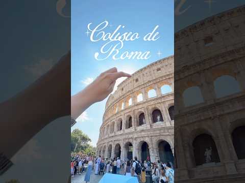 ¿Cómo suena el Coliseo? 🇮🇹🍝 #ASMR en ITALIA parte 2
