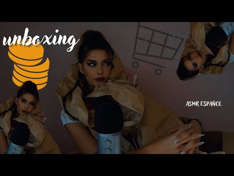 Unboxing + hablando por los codos | ASMR Español