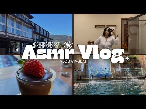 ASMR VLOG | VIAGEM PARA MINAS GERAIS