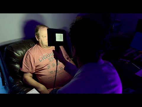 ASMR: Domiciliary Eye Exam on Whiskey Connoisseur (roleplay)