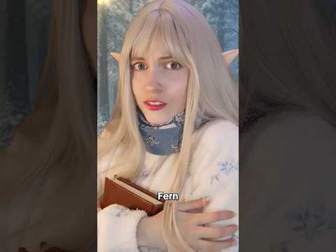 Te Enfermas en el BOSQUE 🤍 #FRIEREN #ASMR