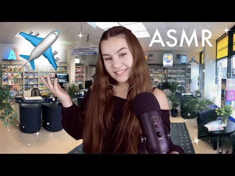 [ASMR] Reisebüro ROLEPLAY🌍✈️ | Travel Agency Roleplay | ASMR Marlife