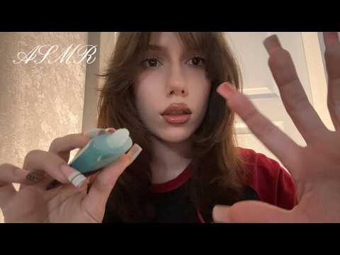 асмр быстрый хаотичный макияж близко к камере