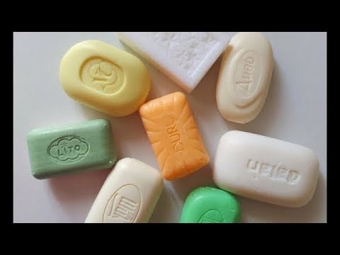 Dry Soap carving ASMR\ relaxing sounds\ No talking. Satisfying ASMR video\ Cutting soap