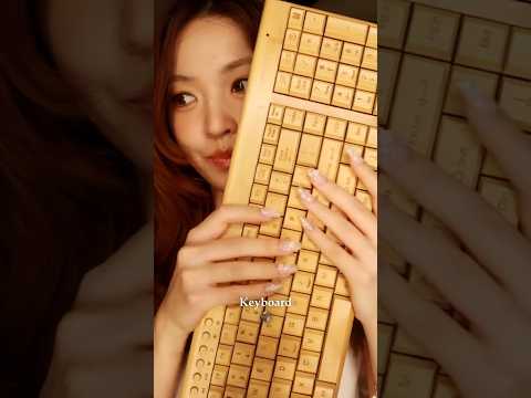 🪵 pick your fav wood sound #asmr #wood #asmrtapping