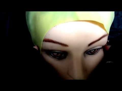 Gloves in black latex, rubbing, tapping, brushing & sticky tape [[ASMR]]