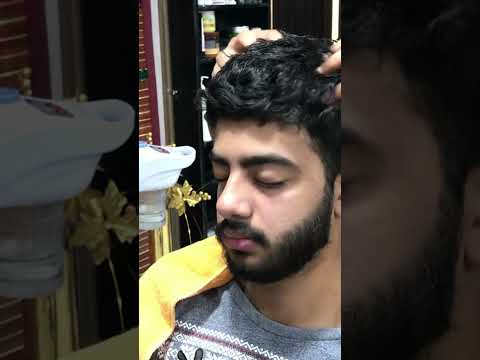 Sleepy ASMR Head massages #asmrsounds #headmassage #headandneckmassage #lahoribarber #relaxing