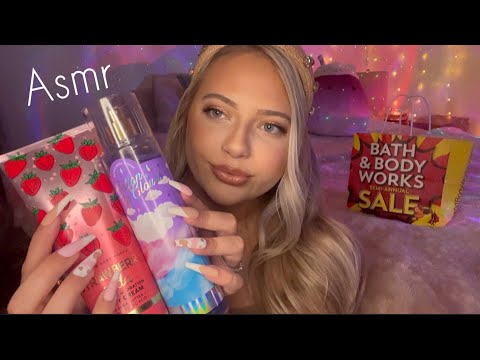 Asmr Bath & Body Works Semi Annual Sale Haul | Rambling & Long Nail Tapping