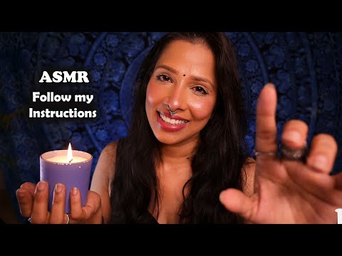 Hindi ASMR | Follow My Instructions | Heal Your Energy & Find Deep Focus 🌙✨