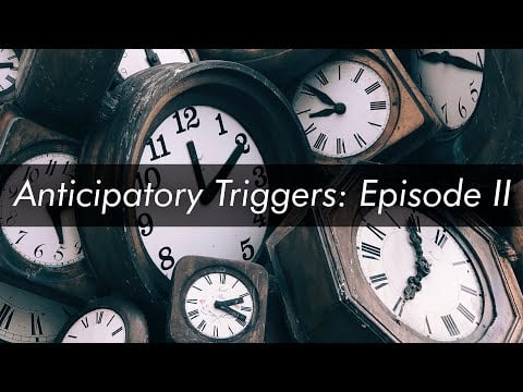 [ASMR] Unpredictable Anticipatory Triggers