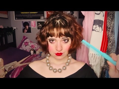 asmr ~ hot gossip at the hair salon (it’s 1985) ✂️