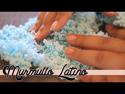 ASMR ESPAÑOL Susurros y Sonidos Cosquilludos de Foam Pegajoso