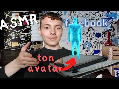ASMR FR: Roleplay🤖tu crées ton avatar du métaverse🤖