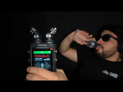 ASMR WET MOUTH SOUNDS WITH TASCAM & PERSONAL ATTENTION