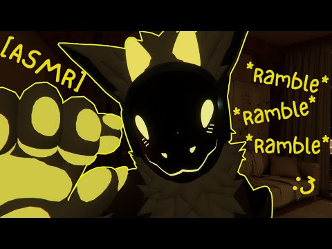 [Furry ASMR] Protogen rambles nonstop so you can sleep :3 [Sleep-aid] [Soft-spoken] [whispering]