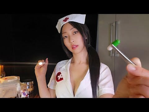 ASMR Nurse Gives You Tingle Treatment 💊 Trigger Words