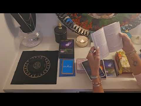 ASMR🌌🔮Oracle, Rune and Tarot Walk Through and Reading. Soft Spoken