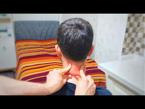 THE WORLD'S MOST RELAXING NECK MASSAGE (AMAZING) - ASMR